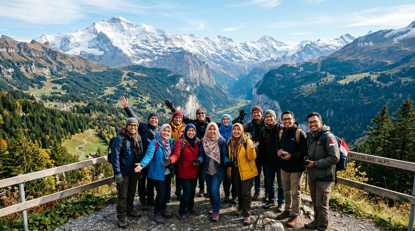 Dokumentasi Tour Switzerland Alps